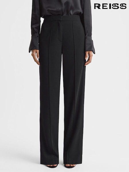 Reiss Black Aleah Pull On Trousers (U08648) | €195
