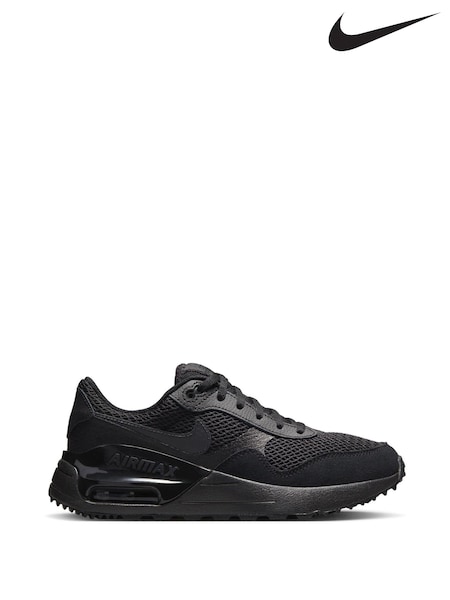 Nike Black Youth Air Max SYSTM Trainers (U08870) | €38