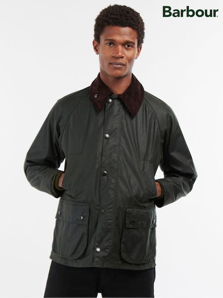 Barbour® Green Bedale Wax Jacket (U08972) | ₪1,440