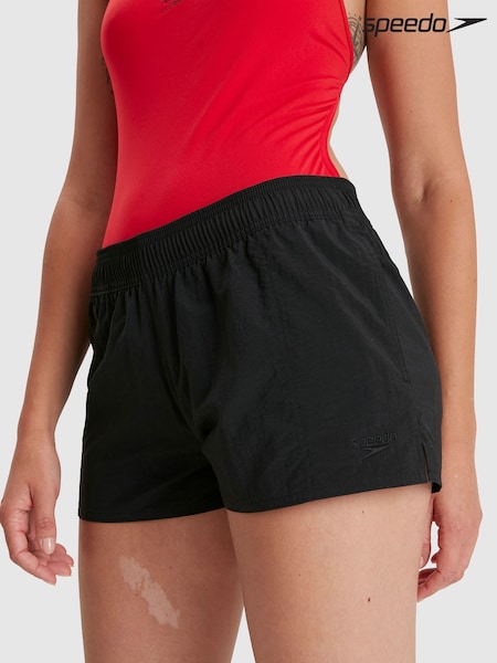 Speedo Black Womens Essential Swim Shorts (U09261) | 109 QAR
