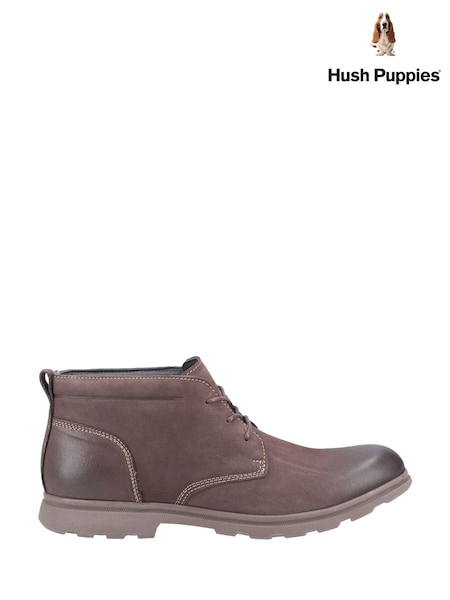 Hush Puppies Tyson Chukka Brown Boots (U09700) | €114