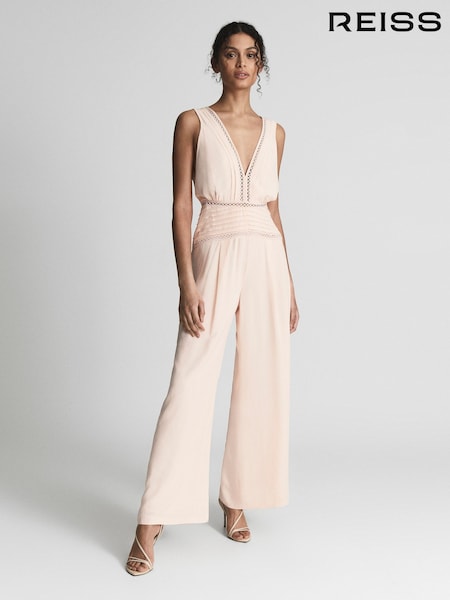 Reiss Maeve Wide Leg Resort Jumpsuit (U09842) | R$ 1.955