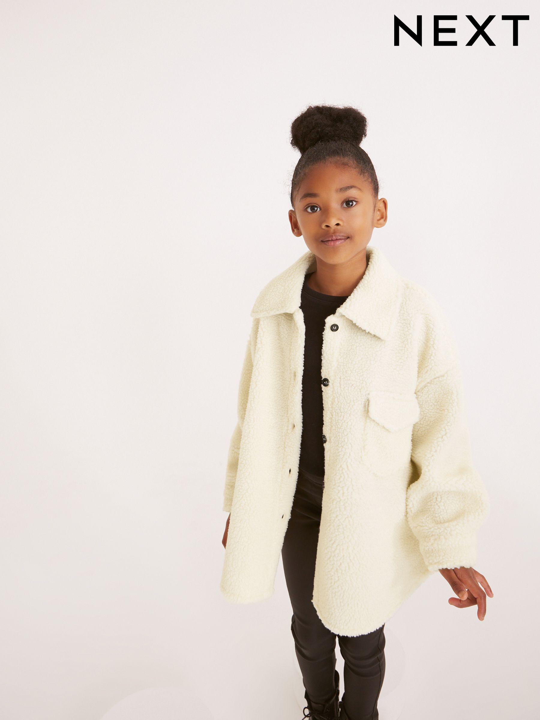 Next girls teddy coat 2025