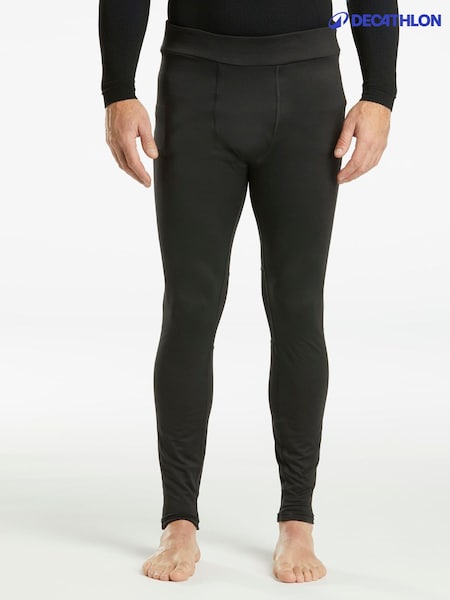 Decathlon Ski Base Layer Black Leggings (U10810) | ‏101‏₪