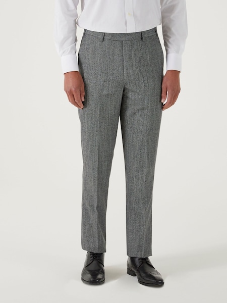 Skopes Grey Tailored Fit Barlow Puppytooth Suit: Trousers (U11445) | €37