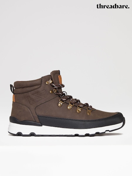 Threadbare Contrast Sole Hiker Boots (U11454) | kr735
