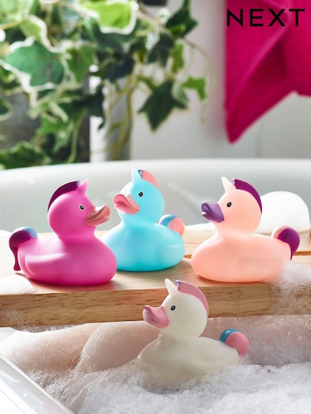 Set of 4 Duck Bath Buddies (U11770) | €9