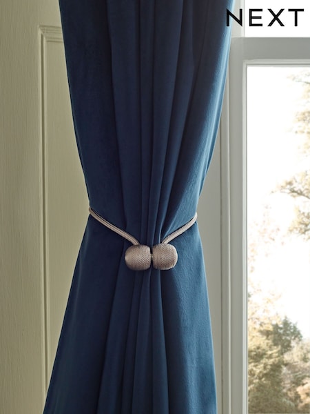 Natural Magnetic Curtain Tie Backs Set of 2 (U11943) | €12