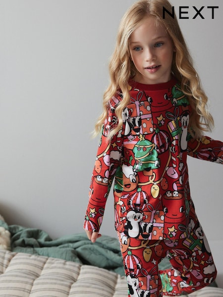 Red Character Christmas Pyjamas (3-16yrs) (U12237) | €7 - €9