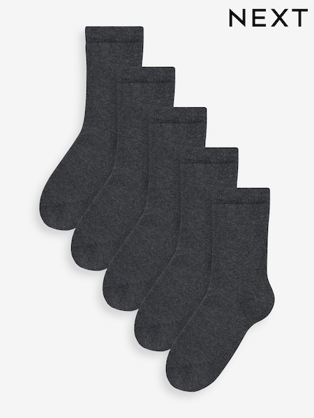 Grau - Warm Thermal Cotton Rich Socks 5 Pack (U12377) | 18 € - 21 €