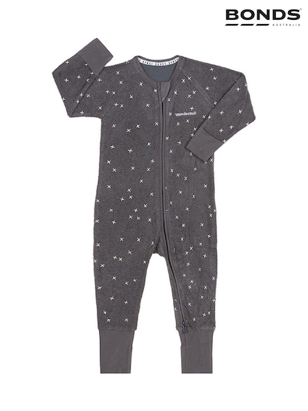 Bonds Grey Abstract Print Poodlette Sleepsuit (U12820) | €13