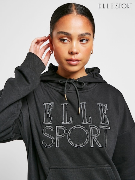 ELLE Black Sport Overhead Hoodie (U13112) | €14.50