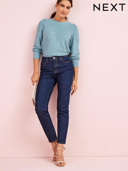 Rinse Blue Mom Jeans (U14065) | 77 zł