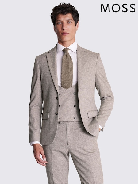 MOSS Natural Slim Fit New Suit Jacket (U16233) | €171