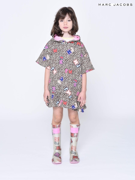 Marc Jacobs Leopard Print Hooded Frill Dress (U19974) | €54 - €66
