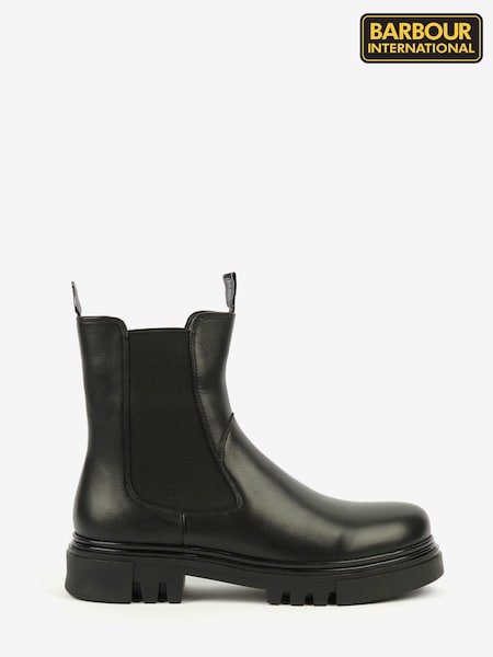 Barbour® International Black Tank Chelsea Boots (U22442) | €72