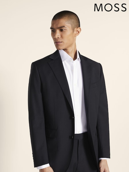 MOSS Performance Tailored Fit Black Suit: Jacket (U22501) | €102
