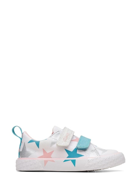 Clarks Cotton Combi Foxing F Fit Canvas Shoes (U22684) | 40 €