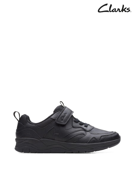 Clarks Older Multi Fit Leather Sprint Kids Shoes (U22690) | 33 €