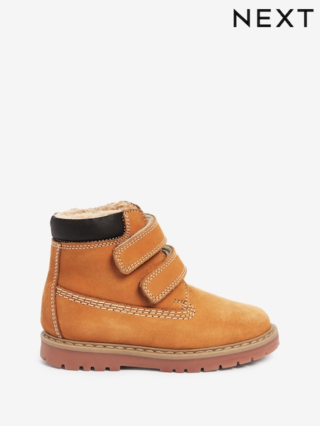 Leather Thermal Thinsulate™ Lined Touch Fastening Work Boots (U23713) | € 27 - € 31