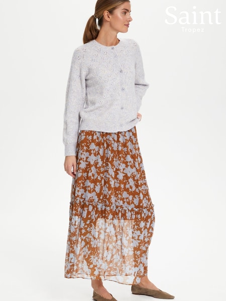 Saint Tropez Valerie Brown Skirt (U24394) | €17