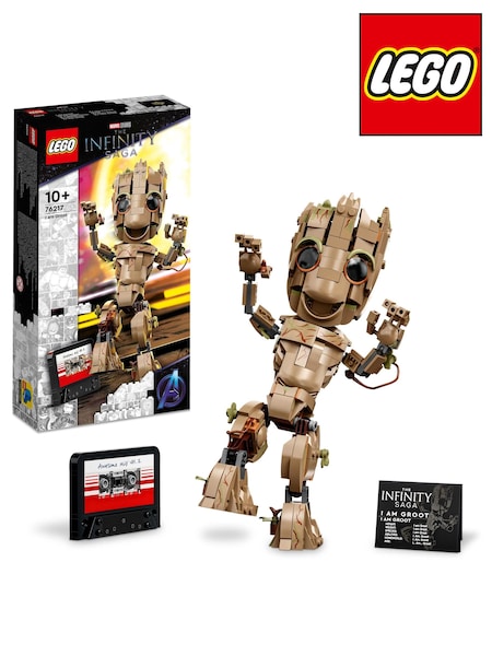 LEGO Marvel I am Groot Set, Baby Groot Buildable Toy 76217 (U25281) | €59