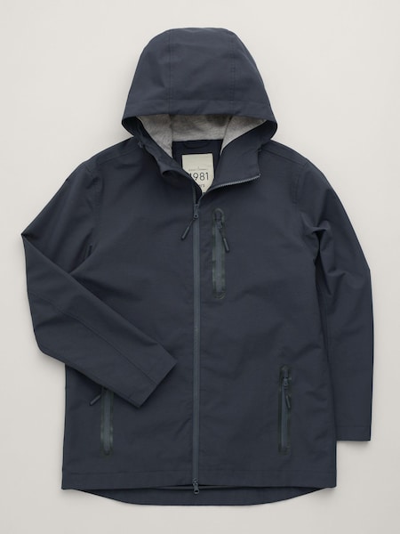 Seasalt Cornwall Blue Mens Porthperran Coat (U25376) | €77