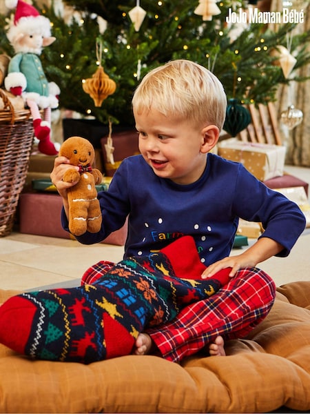 JoJo Maman Bébé Fair Isle Knitted Christmas Stocking (U27006) | 35 €
