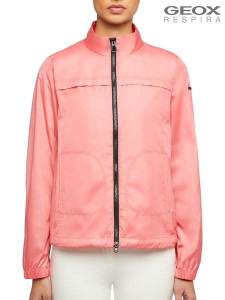 Geox Womens Pink Blomiee Short Jacket (U28509) | €185