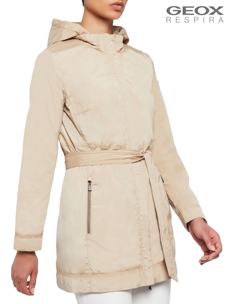 Geox Womens Dandra Cream Jacket (U28515) | €299