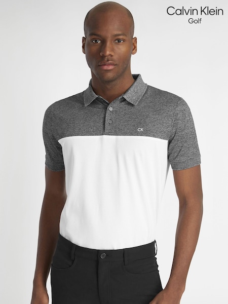 Calvin Klein Golf Colourblock Polo Shirt (U28973) | AED204