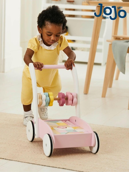 JoJo Maman Bébé Pink Baby Walker (U29103) | €64