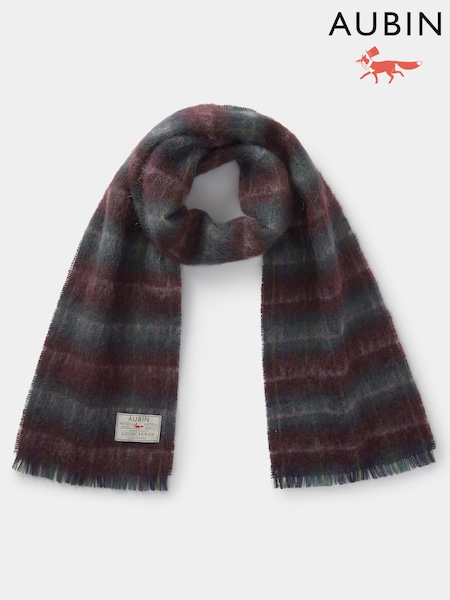 Aubin Harpley Tartan Wool Mix Scarf (U29758) | €43.50