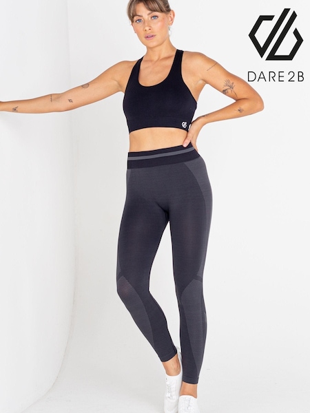 Dare 2b Black Dont Sweat It Seamless Active Leggings (U30577) | €15.50