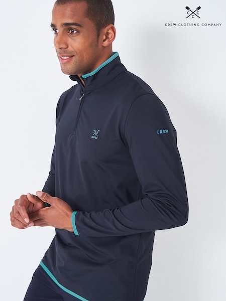 Crew Clothing Company Blue Cotton Sweater (U30742) | €47.50