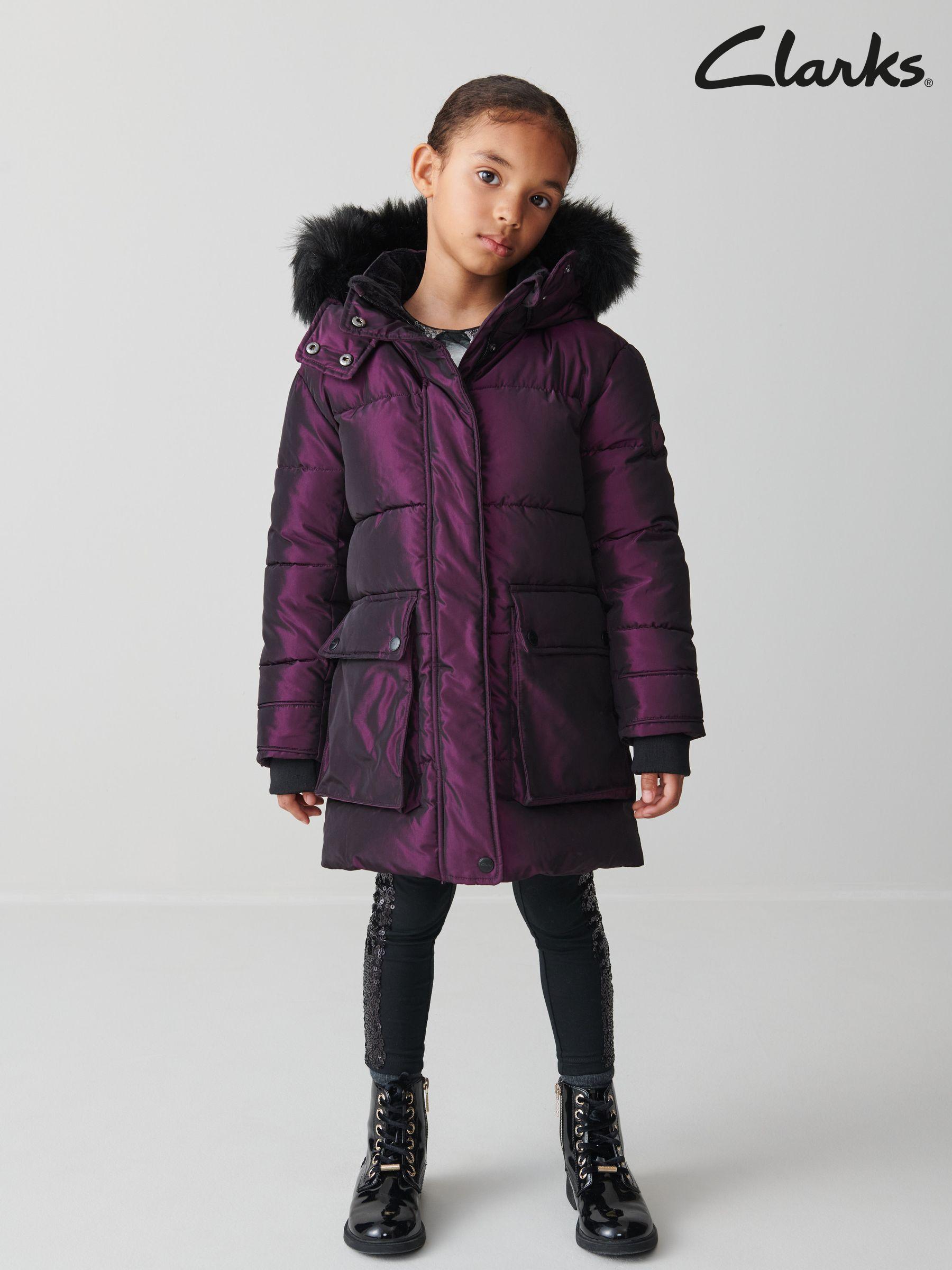 Girls Purple Parka Casual Next Luxembourg