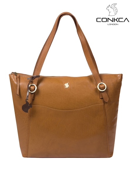 Conkca Mondo Leather Tote Bag (U31576) | $91