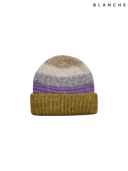 Blanche Cream Soft Knitted Beanie (U32395) | €46