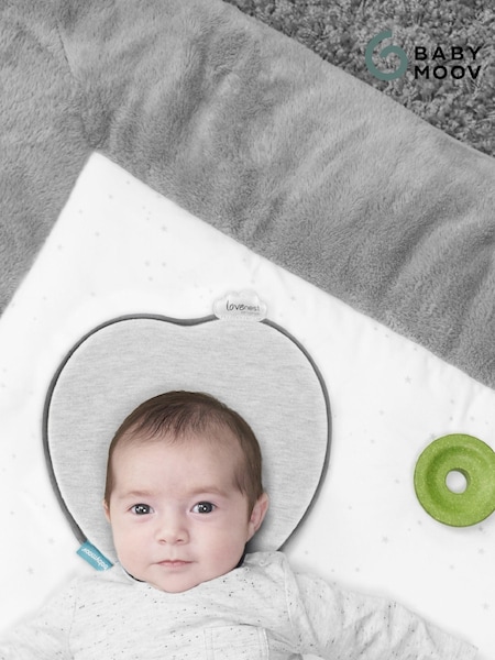 Babymoov Lovenest Cotton Anti Flat Head Baby Pillow (U32534) | €27
