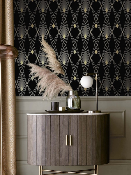 Deco Geometric 10m Wallpaper (U34746) | 41 €