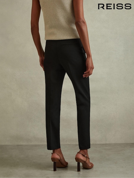 Reiss Black Joanne Petite Slim Fit Tailored Trousers (U36276) | €70