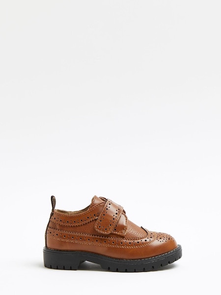 River Island Boys Brown Chunky Brogues (U36422) | €8.50