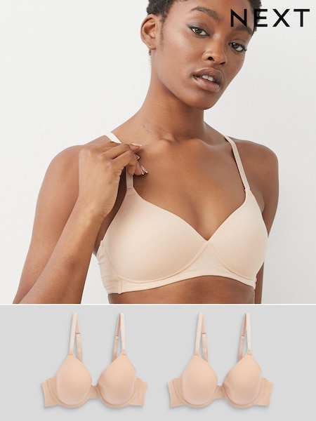 Hautfarben/hautfarben - Cotton Bras 2 Pack (U37079) | 15 €