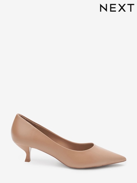 Camel - Forever Comfort® Kitten Heel Court Shoes (U37083) | € 14
