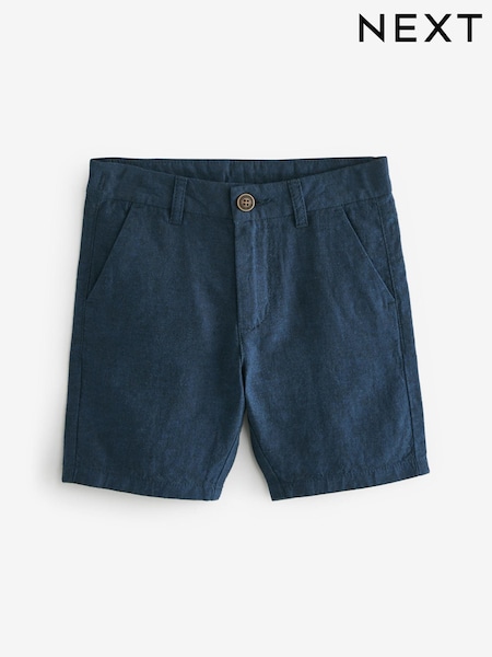 Mornarica - Linen Blend Chino Shorts (3-16yrs) (U37219) | € 8 - € 12