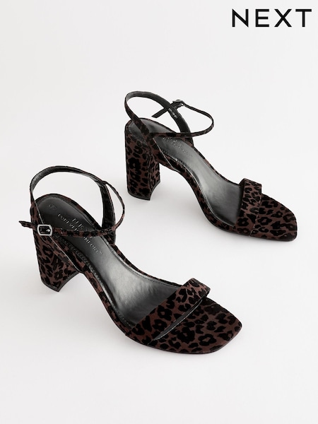 Imprimé animal - Forever Comfort® Block Simple Sandals (U39230) | € 11