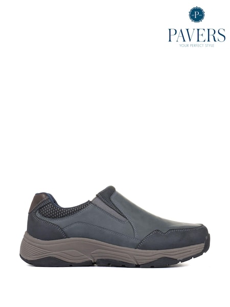 modra - Pavers Wide Fit Slip-On Shoes (U39891) | € 53