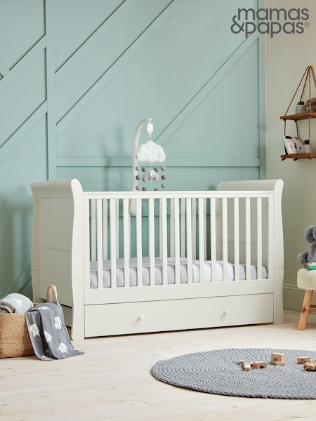 Mamas & Papas Pure White Mia Cot Bed (U40730) | €478