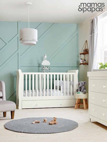 Mamas & Papas White Mia 2 Piece Furniture Set (U40733) | €946