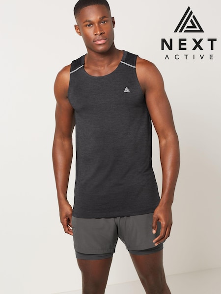 Charcoal Grey Next Active Gym & Training Vest (U41066) | €9